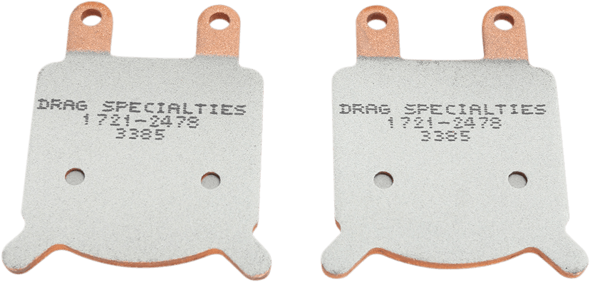 DRAG SPECIALTIES 1721-2478 Premium Brake Pads - HDP917 — image 2 of 2