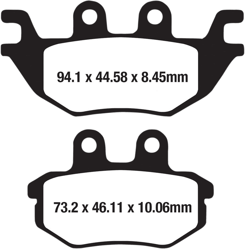 EBC 1721-2548 Sintered "R" Brake Pads — image 2 of 3