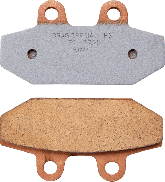DRAG SPECIALTIES 1721-2725 Sintered Metal Brake Pads - Softail — image 1 of 2
