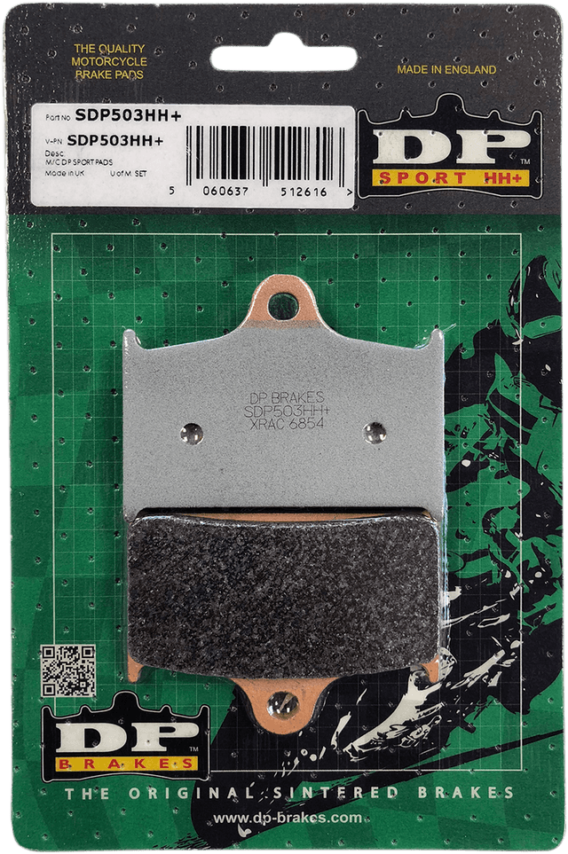 DP BRAKES 1721-2816 Standard Brake Pads - Triumph — image 2 of 2