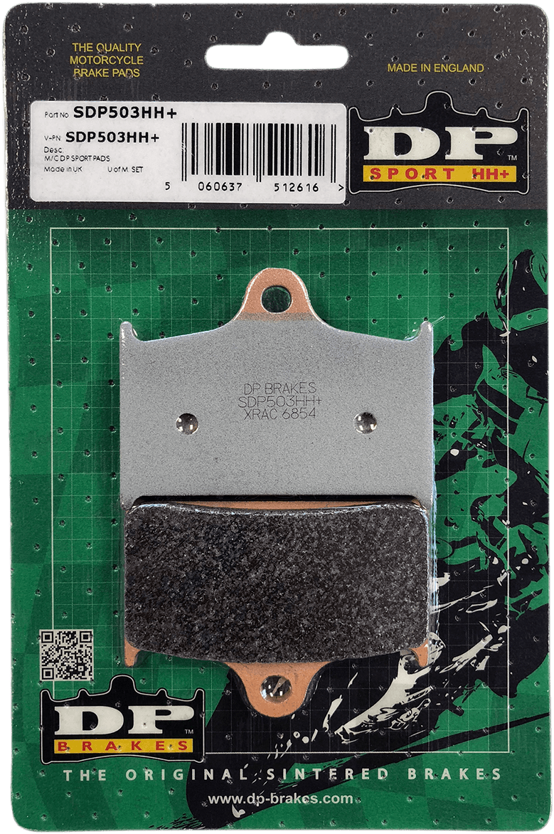DP BRAKES 1721-2816 Standard Brake Pads - Triumph — image 2 of 2