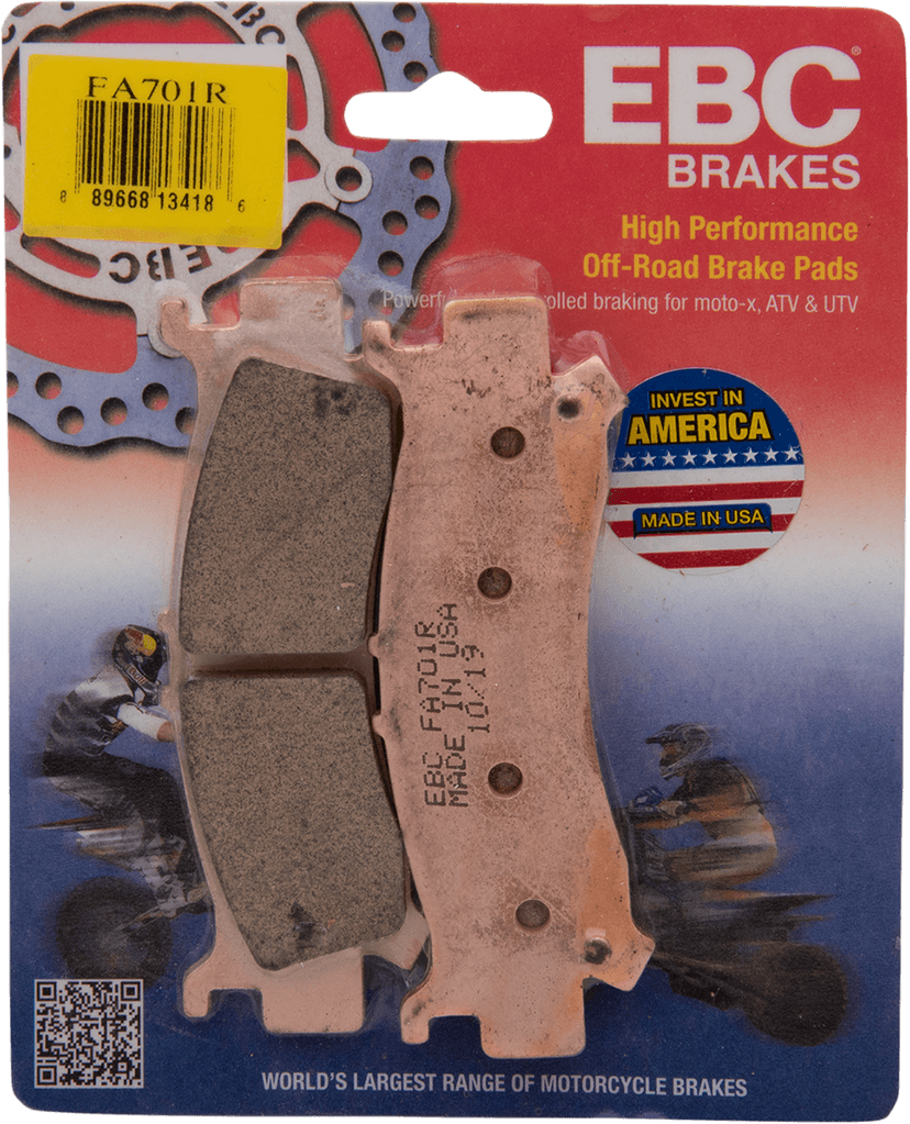 EBC 1721-2830 Sintered "R" Brake Pads — image 2 of 2