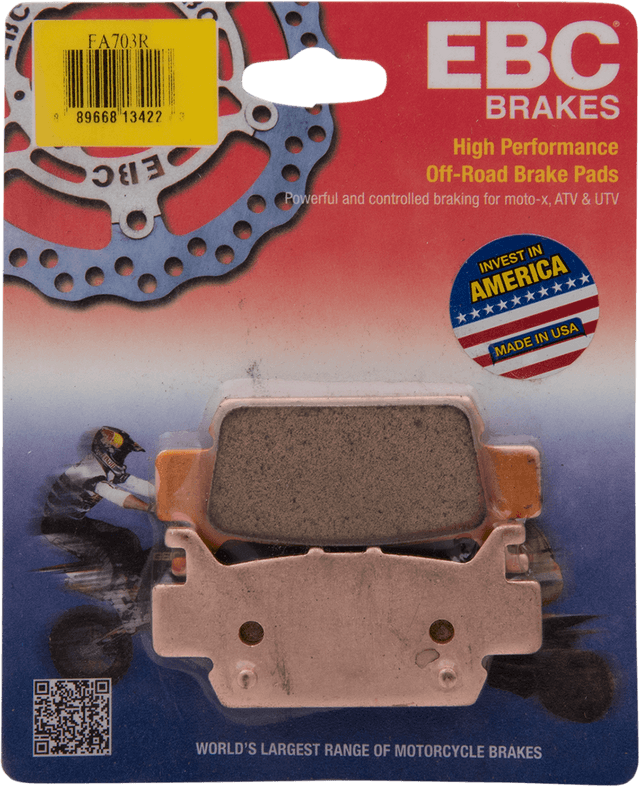 EBC 1721-2832 Sintered "R" Brake Pads — image 2 of 2