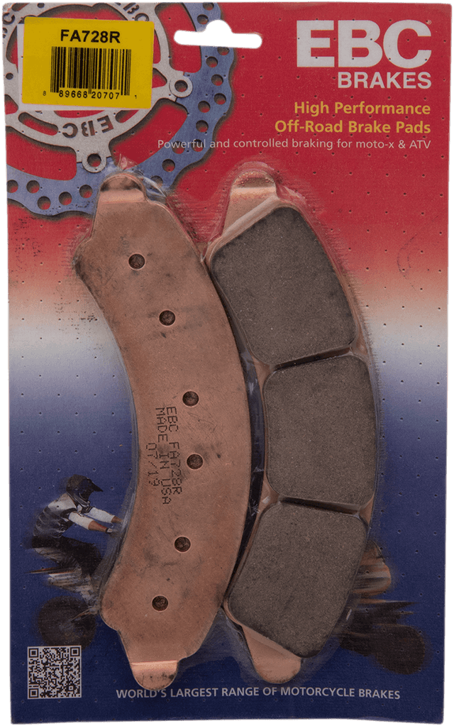EBC 1721-2923 Sintered "R" Brake Pads — image 2 of 2
