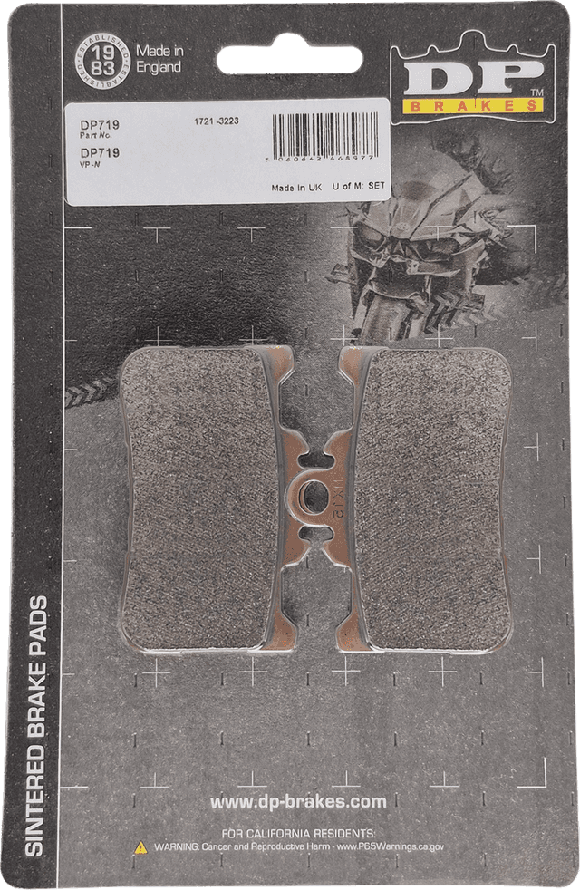 DP BRAKES 1721-3223 Standard Brake Pads - Honda