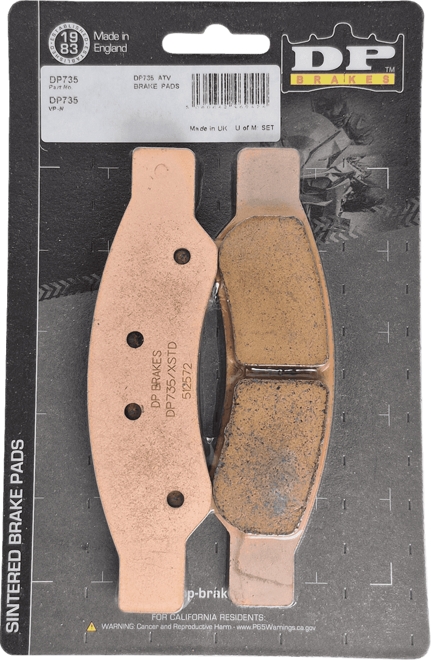 DP BRAKES 1721-3646 Sintered Brake Pads - Maverick 1000R