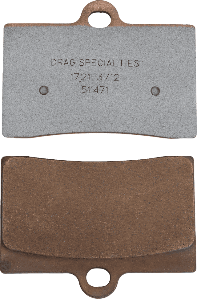 DRAG SPECIALTIES 1721-3712 Sintered Brake Pads