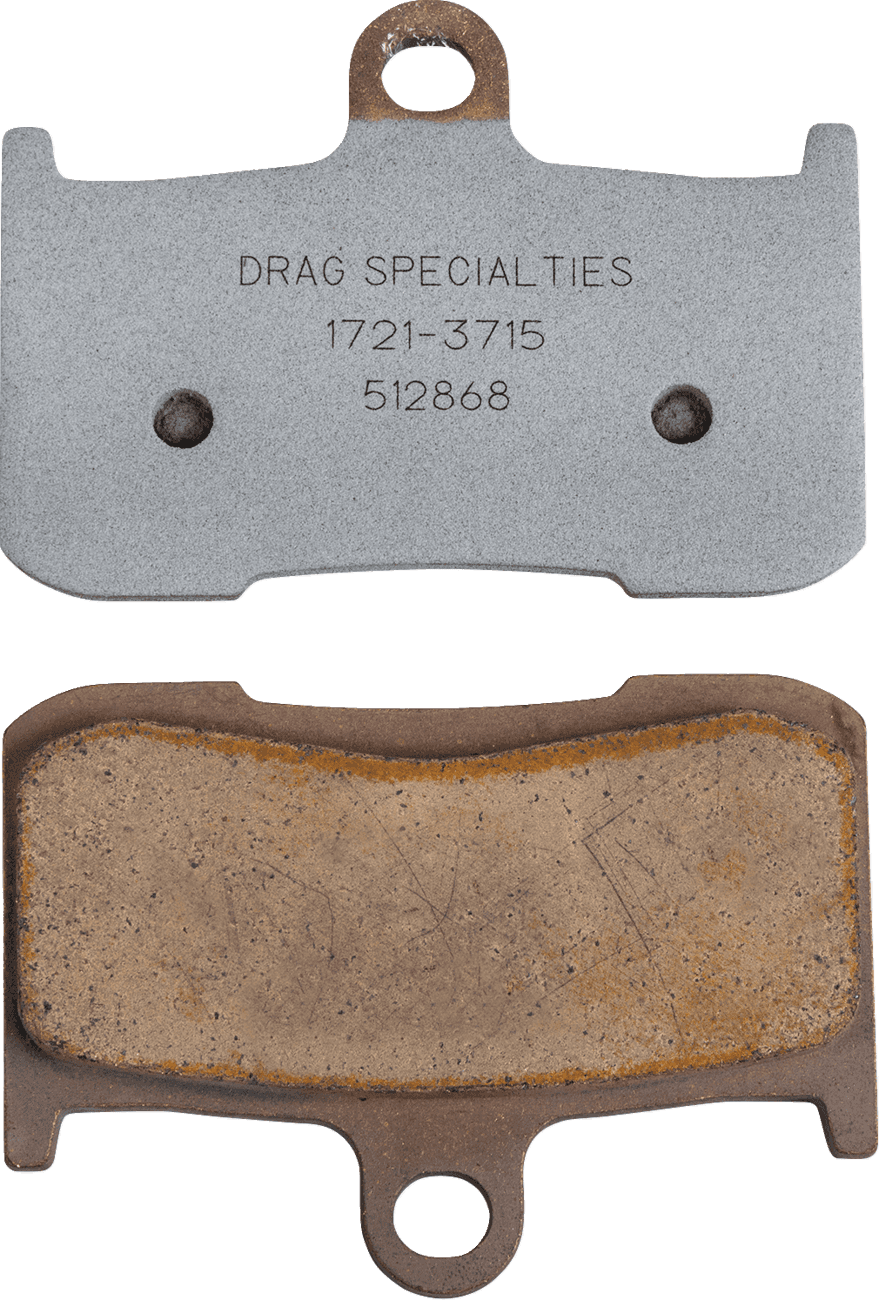 DRAG SPECIALTIES 1721-3715 Sintered Brake Pads
