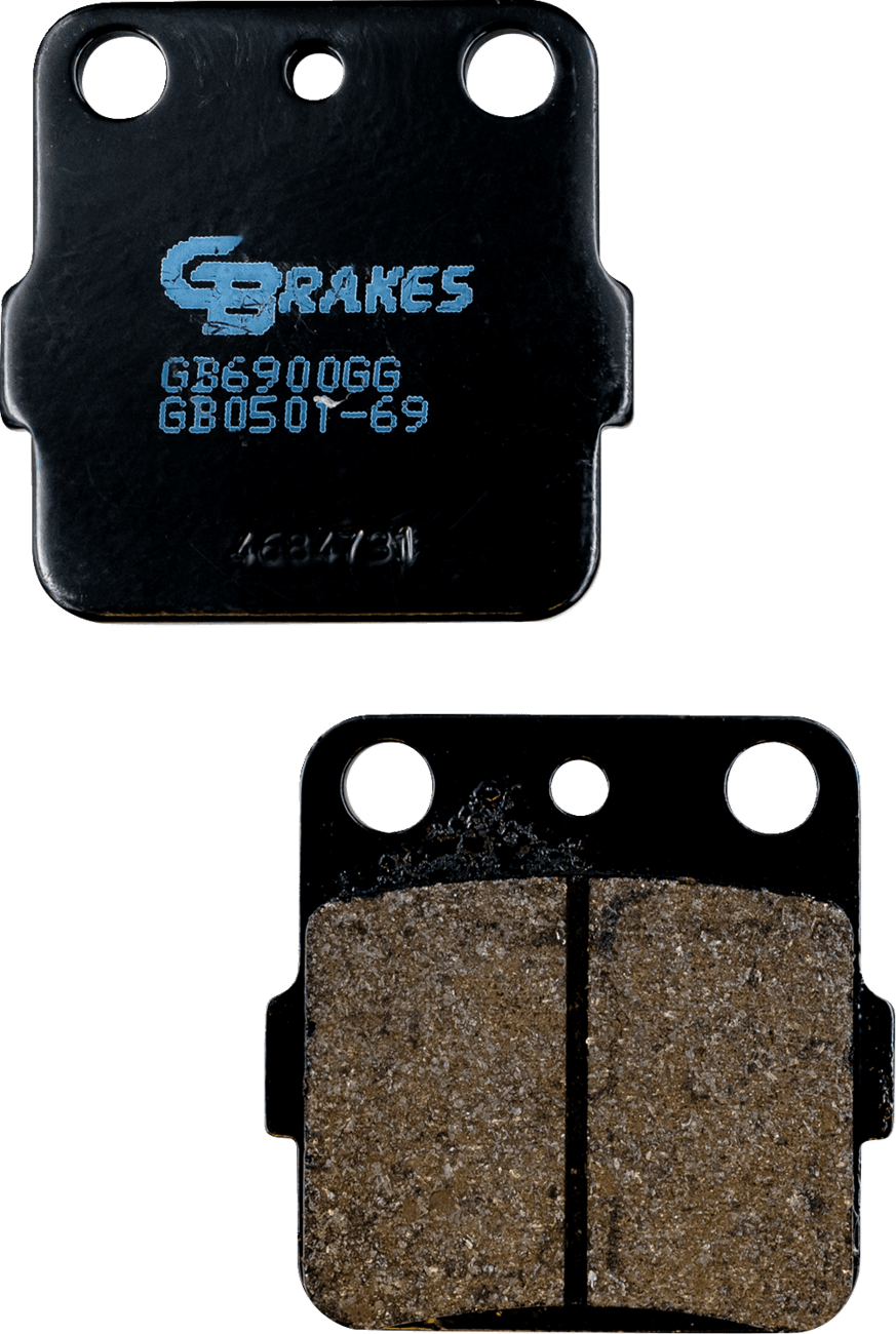 GBRAKES 1721-3726 Brake Pads - Semi-Metallic/Ceramic - Front/Rear