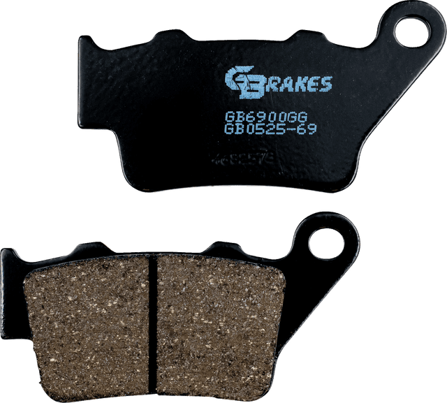 GBRAKES 1721-3733 Brake Pads - Semi-Metallic/Ceramic - Rear