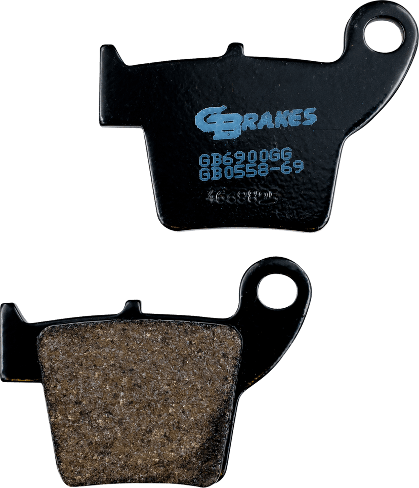 GBRAKES 1721-3737 Brake Pads - Semi-Metallic/Ceramic - Rear