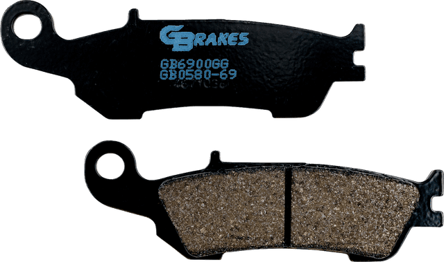GBRAKES 1721-3739 Brake Pads - Semi-Metallic/Ceramic - Front
