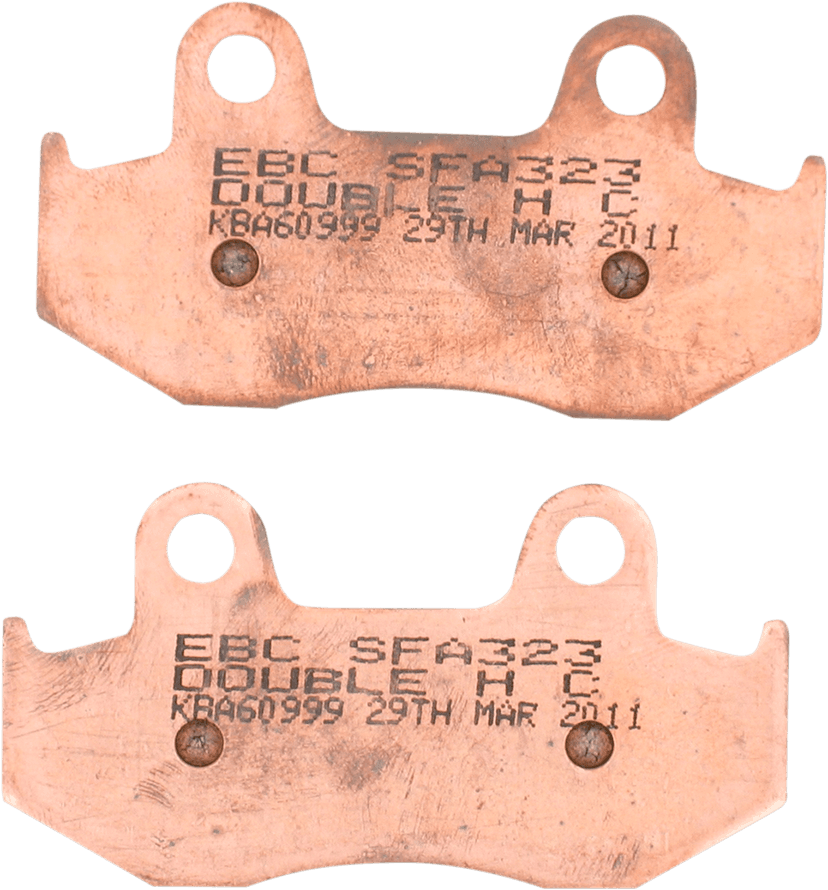 EBC 1722-0658 Brake Pads — image 2 of 2