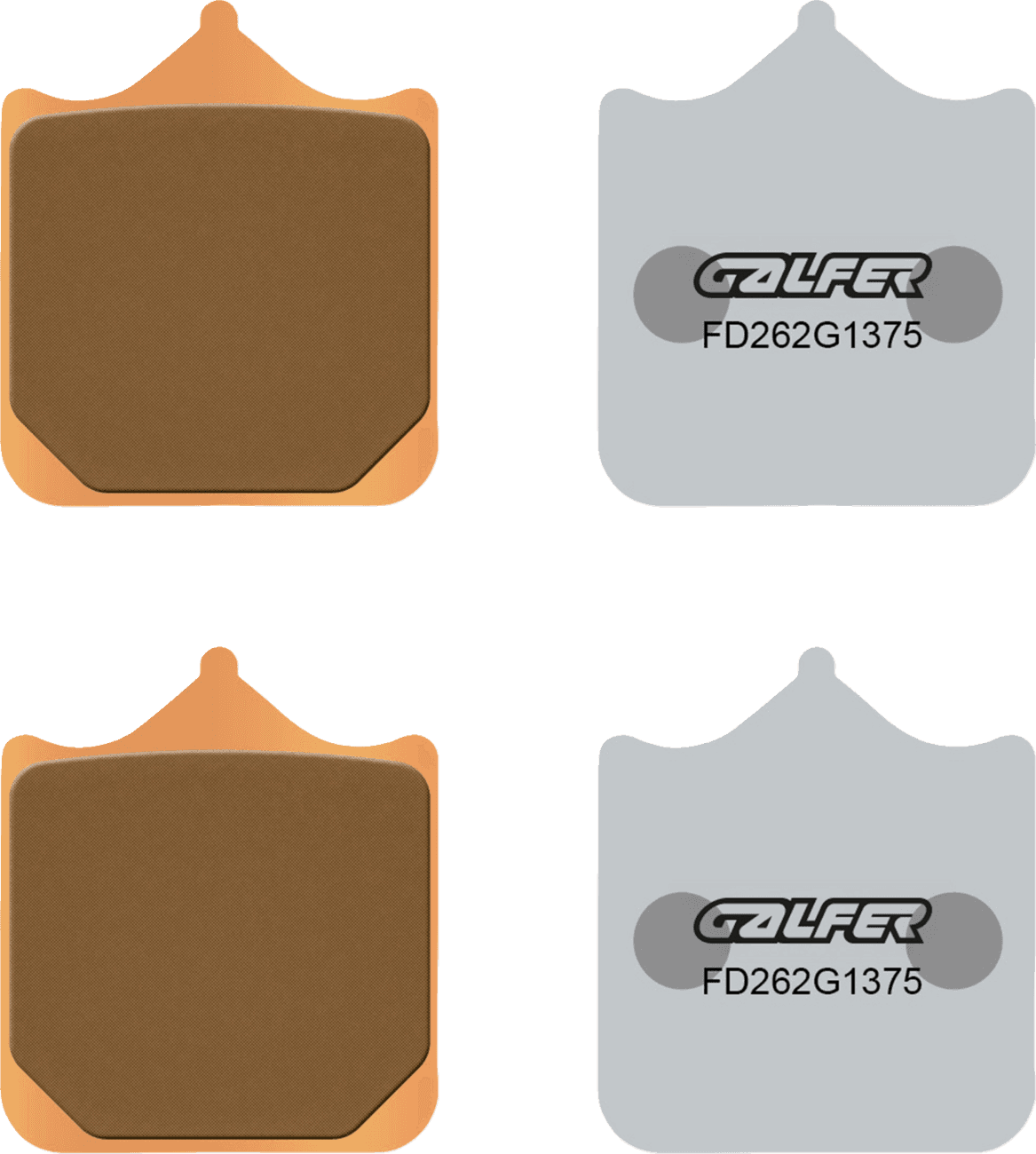 GALFER 1722-0810 HH Sintered Ceramic Brake Pads