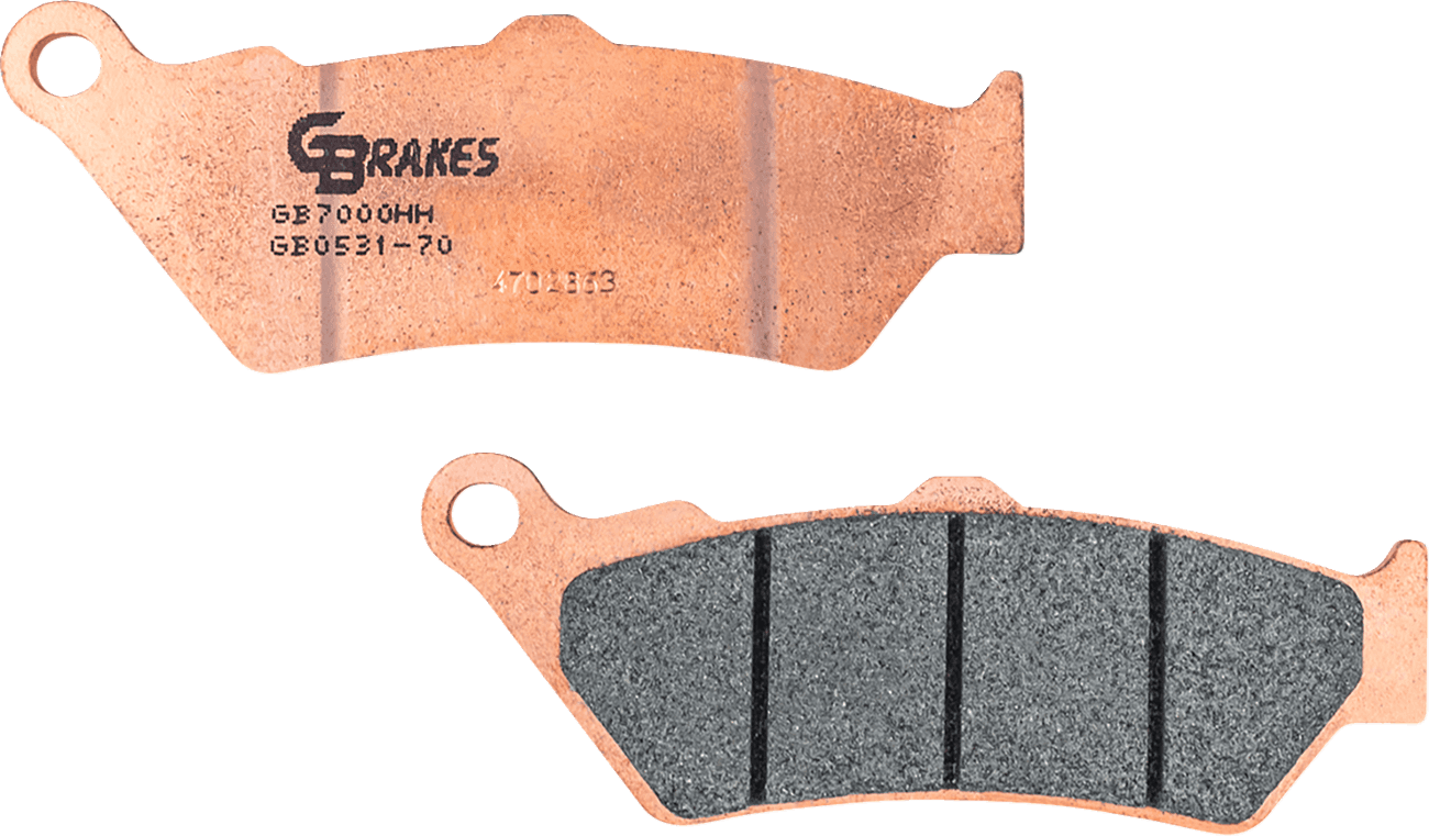 GBRAKES 1722-0973 Brake Pads - Sintered - Front/Rear