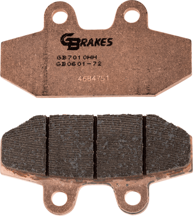 GBRAKES 1722-0979 Brake Pads - Sintered - Rear