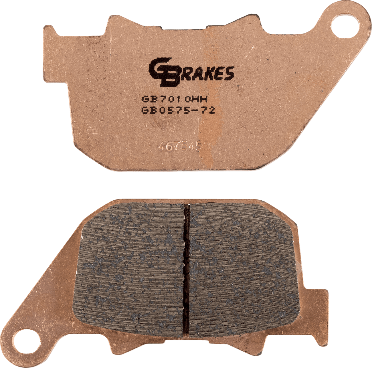 GBRAKES 1722-0981 Brake Pads - Sintered - Rear