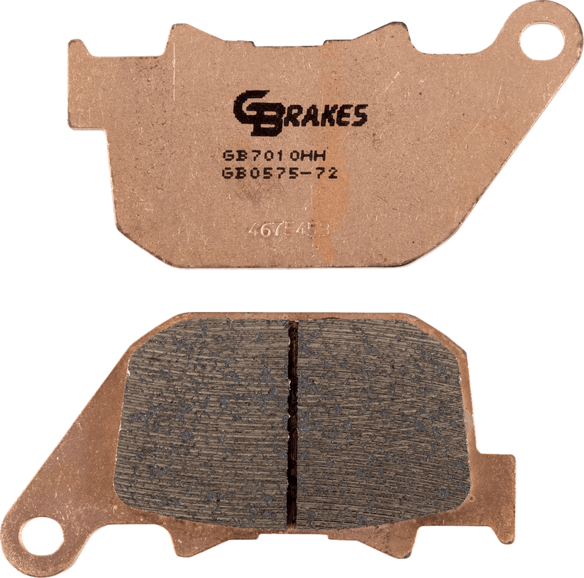 GBRAKES 1722-0981 Brake Pads - Sintered - Rear