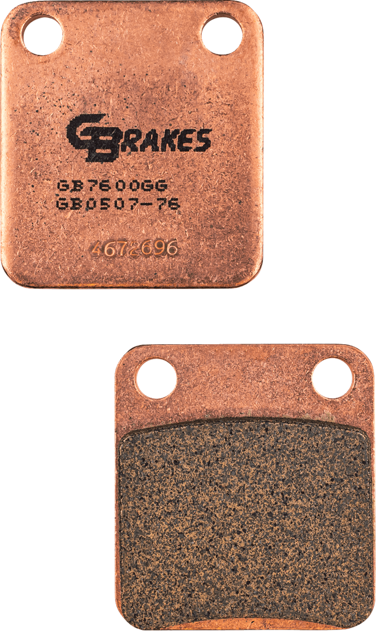 GBRAKES 1722-0992 Brake Pads - Sintered - Front/Rear