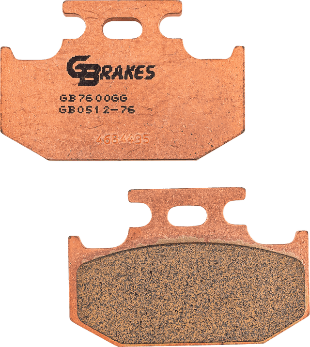 GBRAKES 1722-0994 Brake Pads - Sintered - Rear