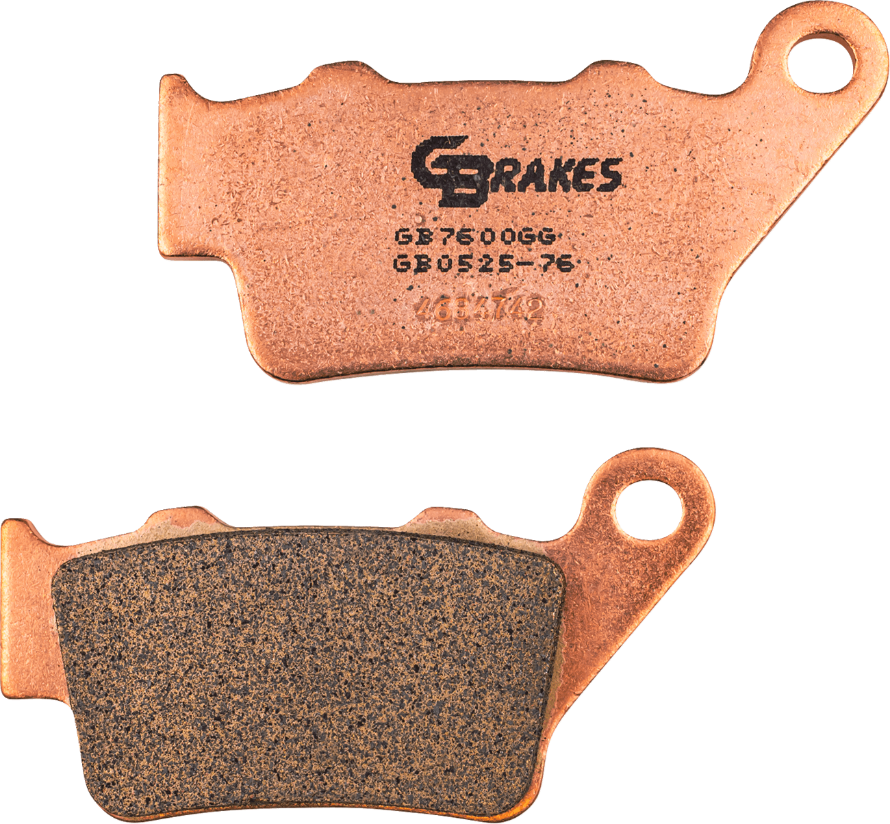 GBRAKES 1722-0998 Brake Pads - Sintered - Rear