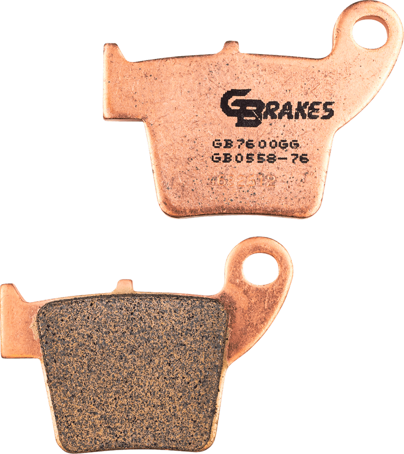 GBRAKES 1722-1003 Brake Pads - Sintered - Rear
