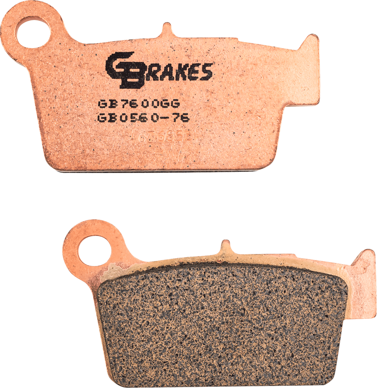 GBRAKES 1722-1004 Brake Pads - Sintered - Rear