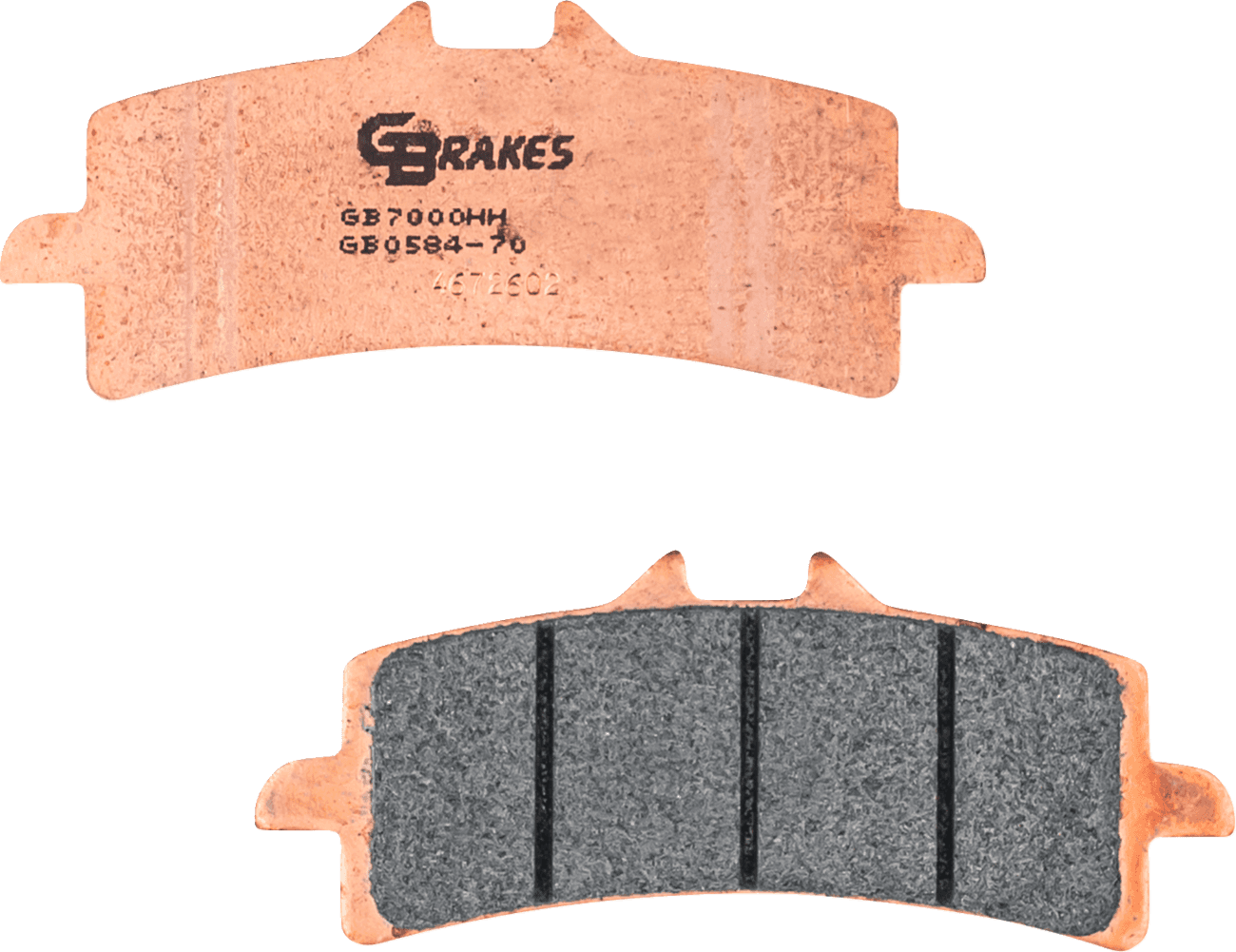 GBRAKES 1722-1007 Brake Pads - Sintered - Front