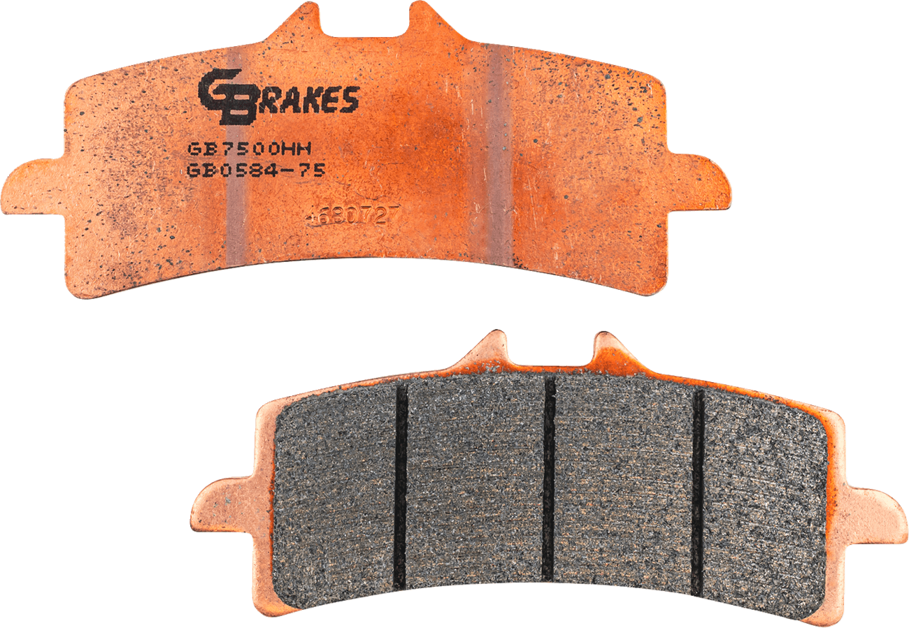 GBRAKES 1722-1008 Brake Pads - Sintered
