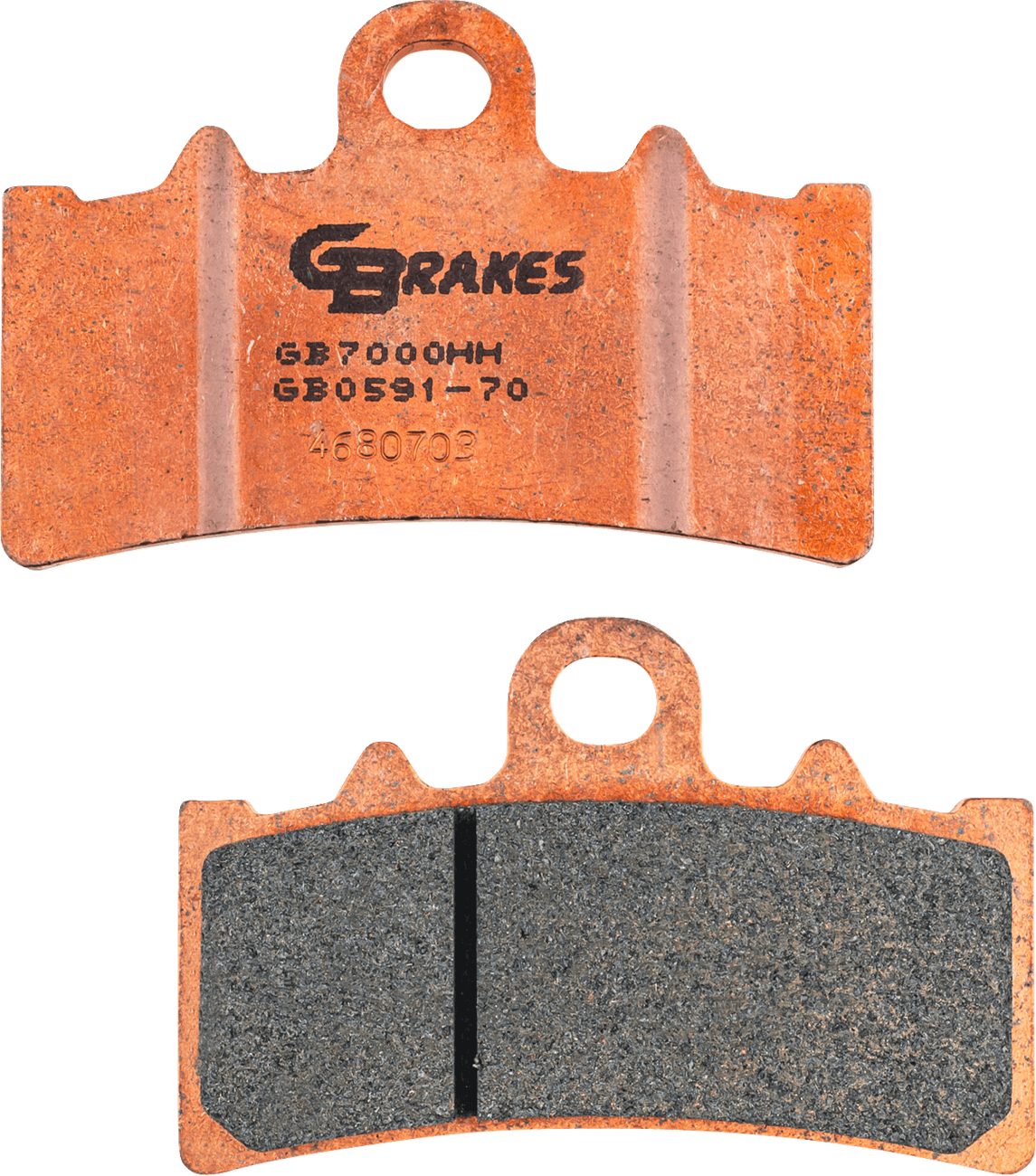 GBRAKES 1722-1009 Brake Pads - Sintered - Front