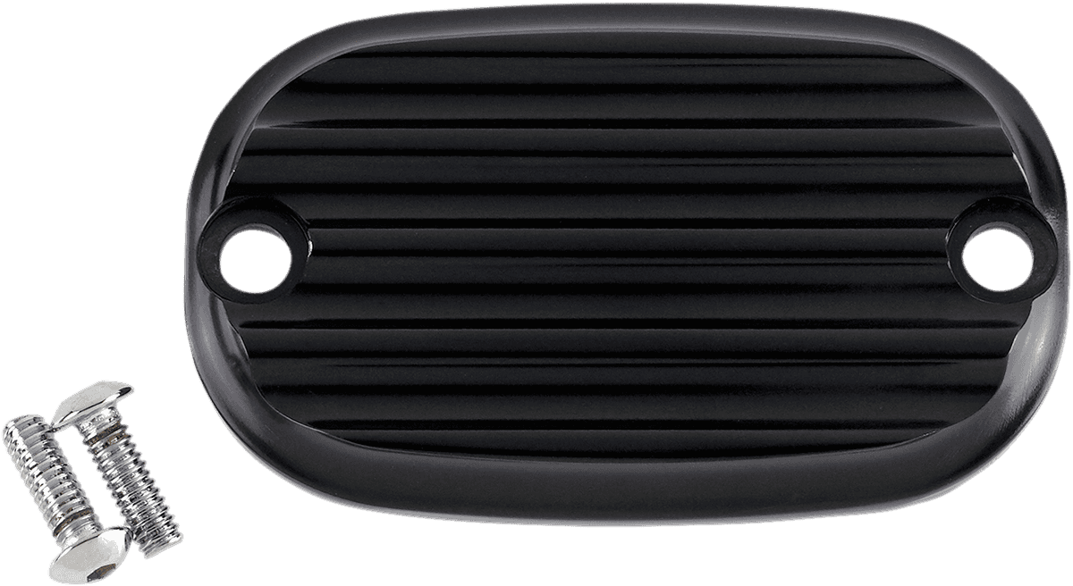 JOKER MACHINE 1731-0545 Master Cylinder Cover - Finned - Black