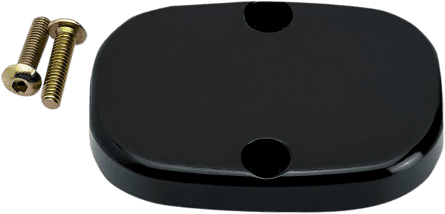 JOKER MACHINE 1731-0552 Master Cylinder Cover - Smooth - Black - FL