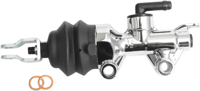 DRAG SPECIALTIES 1731-0567 Master Cylinder - Rear - Chrome