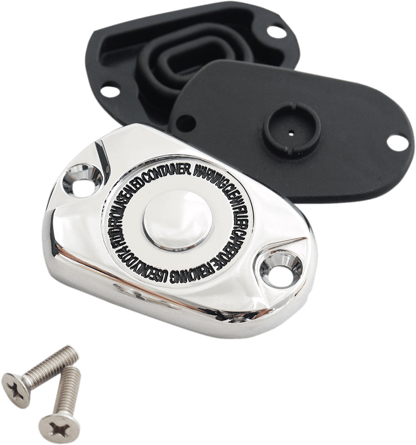 DRAG SPECIALTIES 1731-0604 Rear Master Cylinder - XL '14+ - Chrome — image 1 of 2