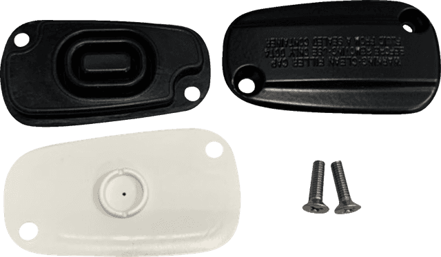 DRAG SPECIALTIES 1731-0785 Rear Master Cylinder Cover - M8 Softail - Black