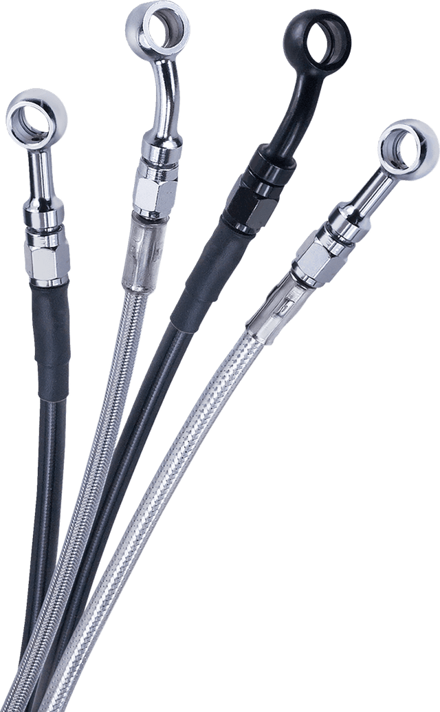 BARNETT 1740-0015 Brake Line - Upper - Black - +6" — image 1 of 2