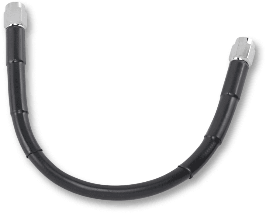 DRAG SPECIALTIES 1741-2701 Universal Brake Line - Black - 10"