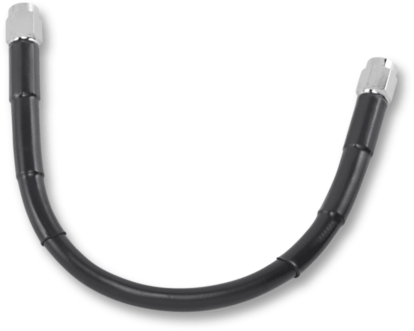 DRAG SPECIALTIES 1741-2701 Universal Brake Line - Black - 10"
