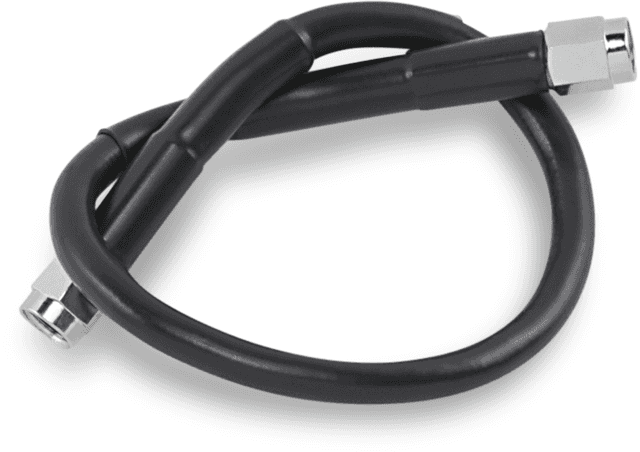 DRAG SPECIALTIES 1741-2703 Universal Brake Line - Black - 14" — image 1 of 2