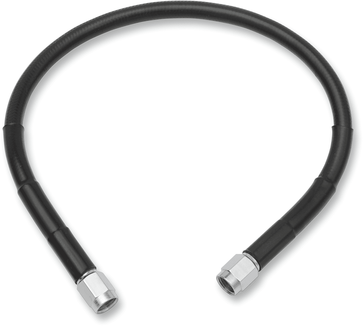 DRAG SPECIALTIES 1741-2704 Universal Brake Line - Black - 15"