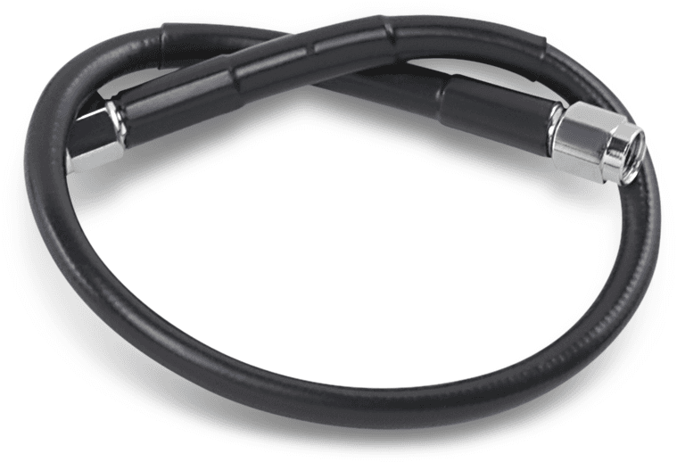 DRAG SPECIALTIES 1741-2705 Universal Brake Line - Black - 16"