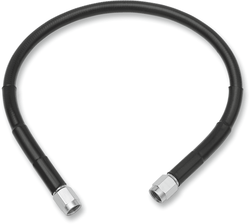 DRAG SPECIALTIES 1741-2708 Universal Brake Line - Black - 19" — image 2 of 2