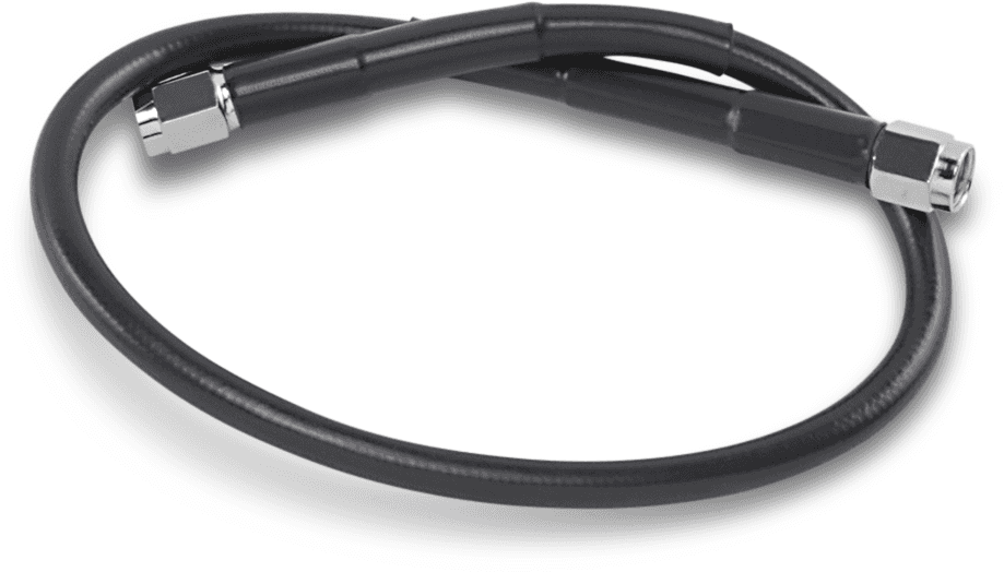DRAG SPECIALTIES 1741-2708 Universal Brake Line - Black - 19"