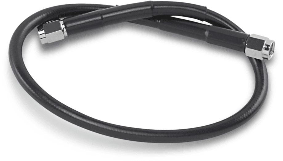DRAG SPECIALTIES 1741-2708 Universal Brake Line - Black - 19"