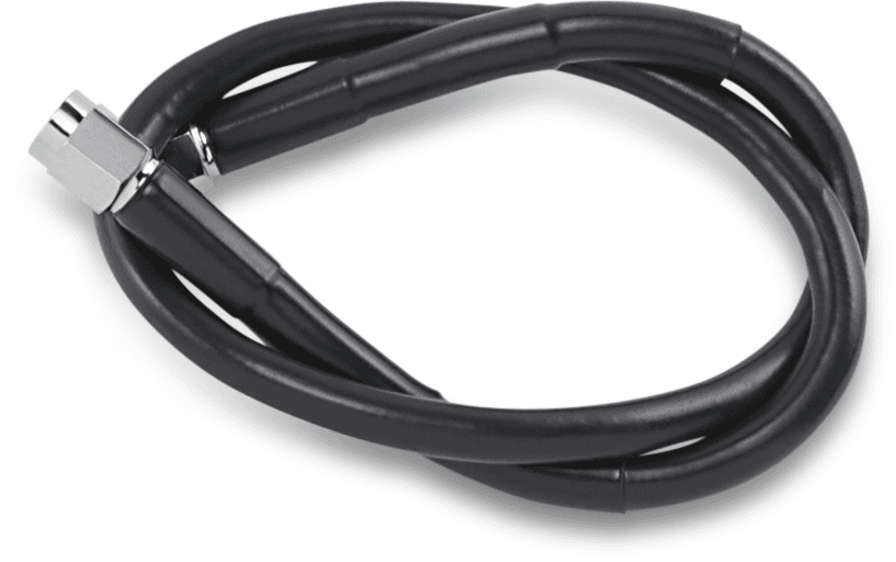 DRAG SPECIALTIES 1741-2710 Universal Brake Line - Black - 21"