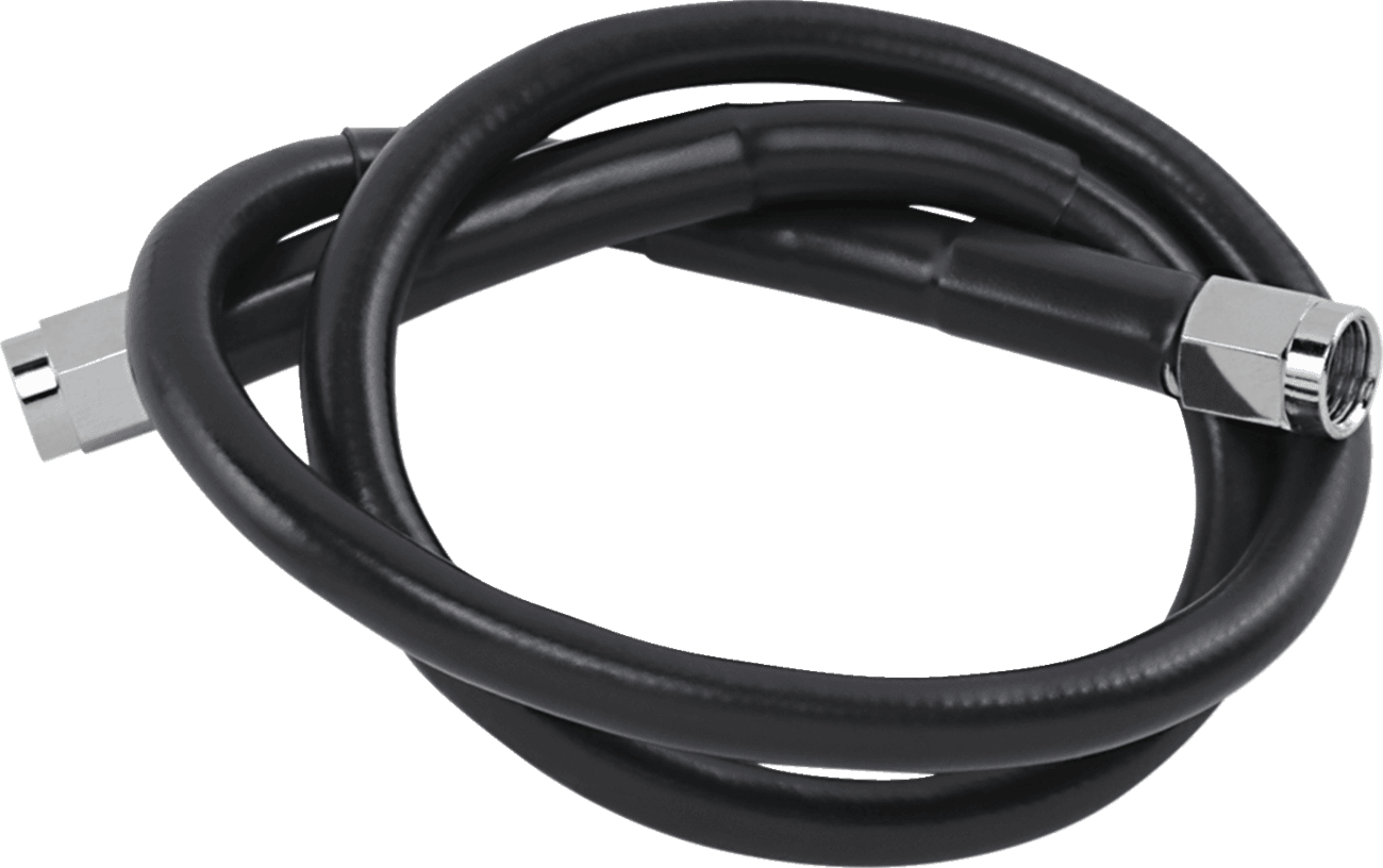 DRAG SPECIALTIES 1741-2713 Universal Brake Line - Black - 24"