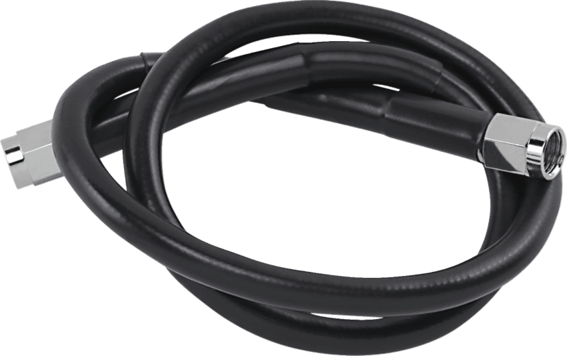 DRAG SPECIALTIES 1741-2713 Universal Brake Line - Black - 24" — image 1 of 2