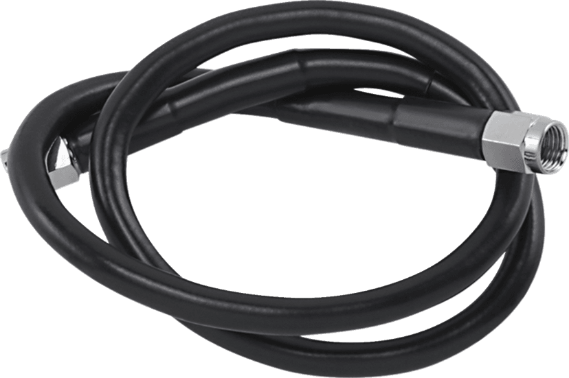 DRAG SPECIALTIES 1741-2714 Universal Brake Line - Black - 25"