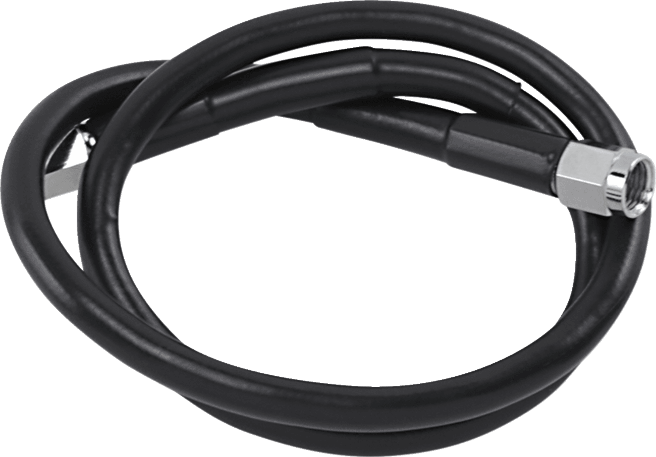 DRAG SPECIALTIES 1741-2715 Universal Brake Line - Black - 26"