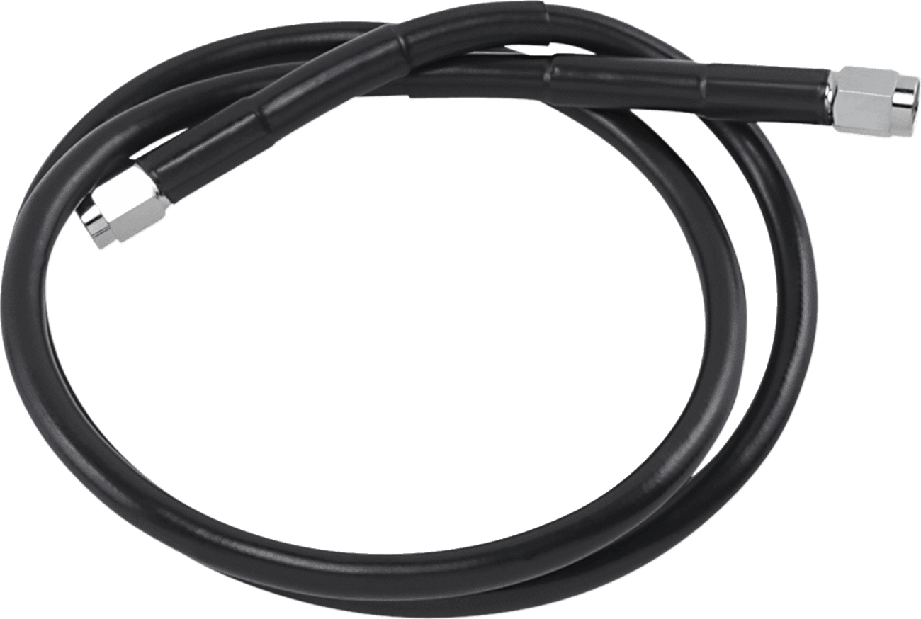 DRAG SPECIALTIES 1741-2720 Universal Brake Line - Black - 36"